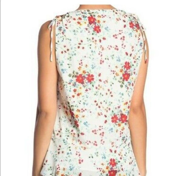 Parker Spring Ditsy Floral Ruffle Top - Picture 2 of 6